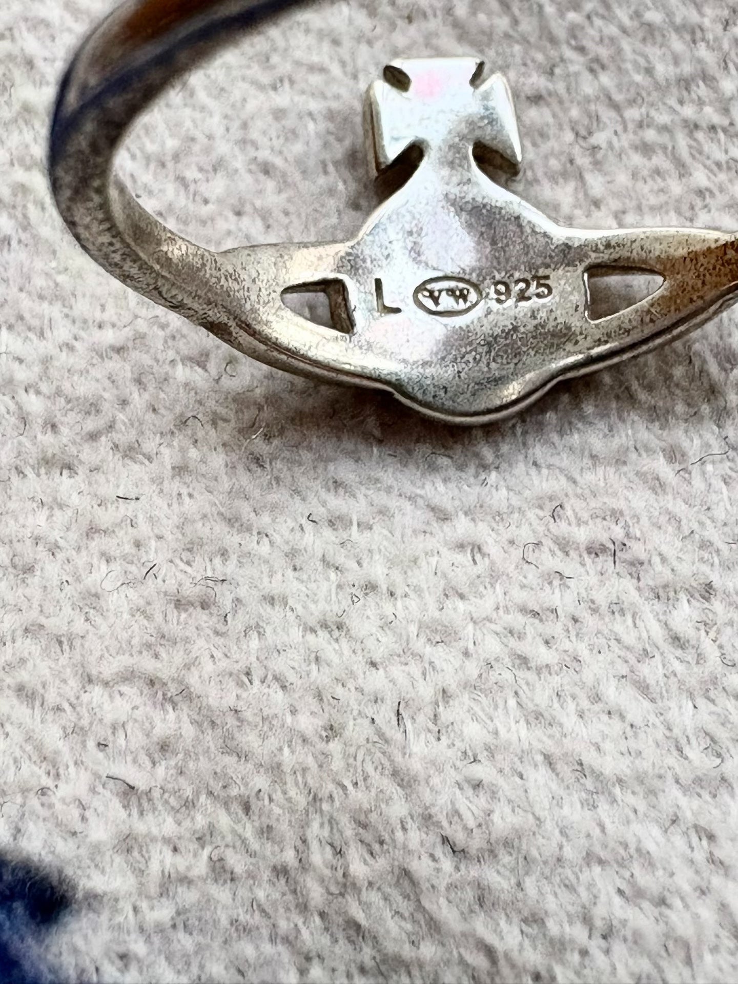 Vivienne Westwood Vintage Saturn Ring 925 Silver