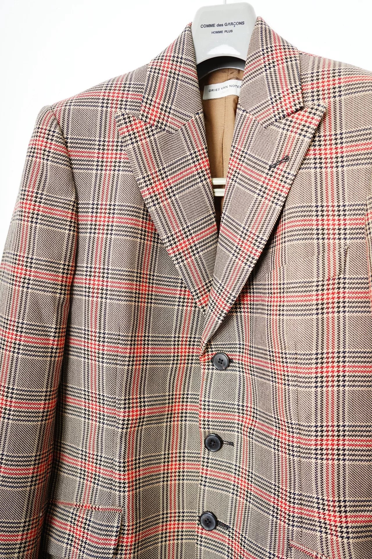 Dries Van Noten 18AW Plaid Blazer