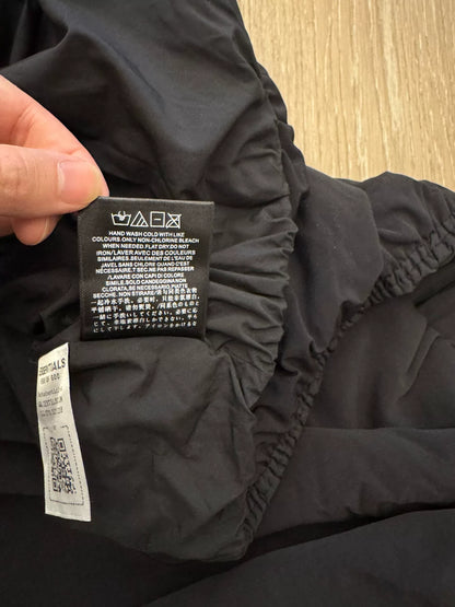 Fear of God Essentials Black Hoodie Jacket