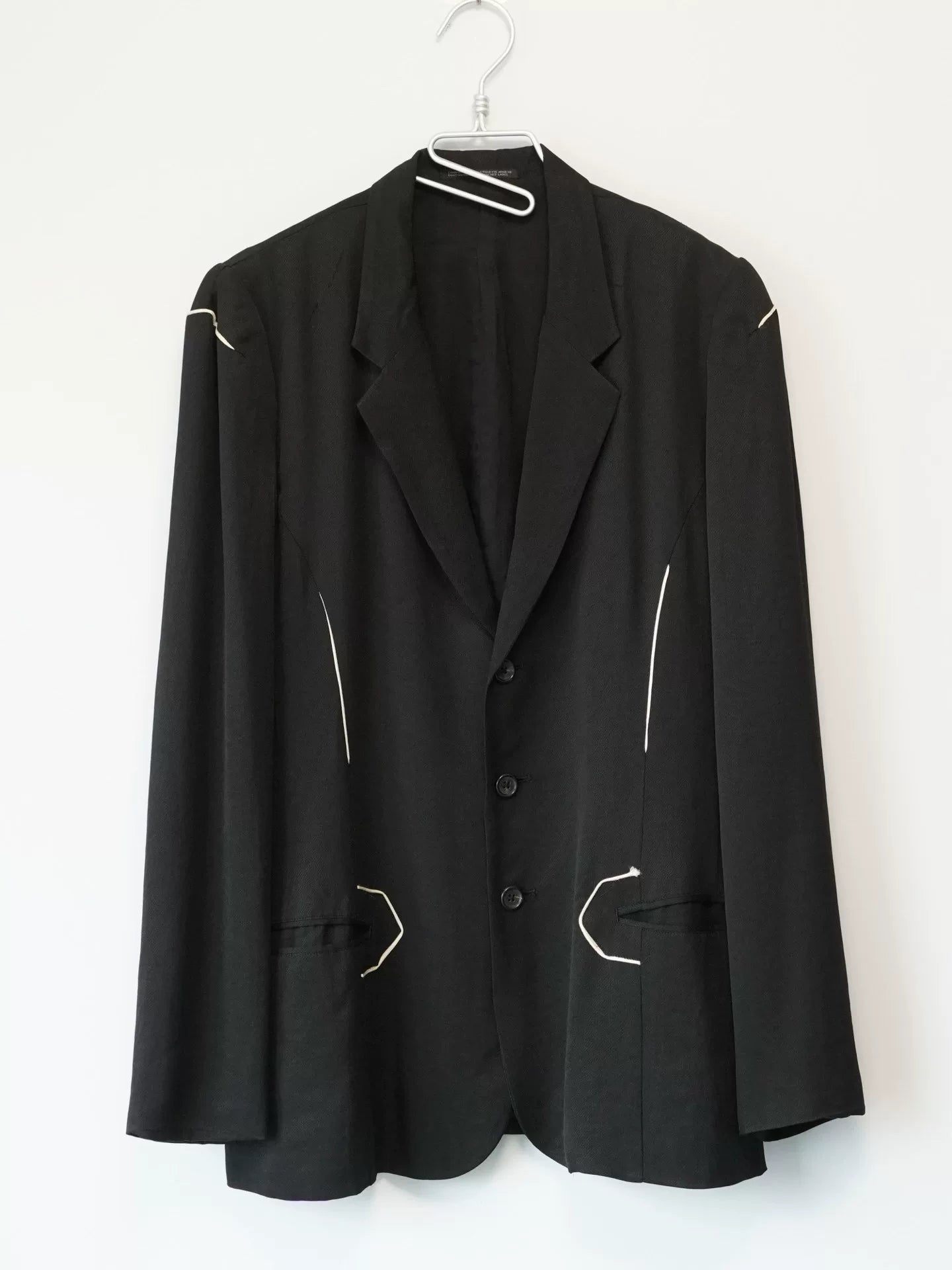 Yohji Yamamoto 97SS White Line Jacket