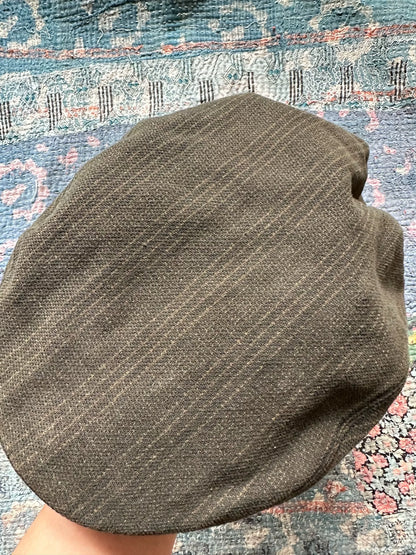rrl plaid baker cap beret newsboy cap