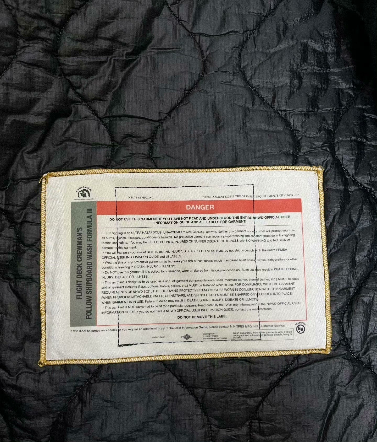 N.HOOLYWOOD Primaloft High Neck Blouson