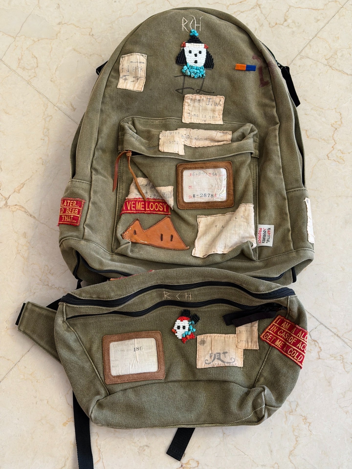 Kapital Military Cloth Backpack