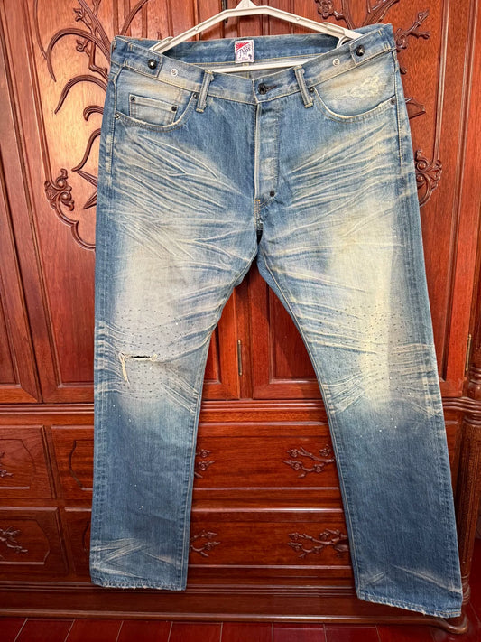 PRPS Men's Straight Jeans Made in Japan