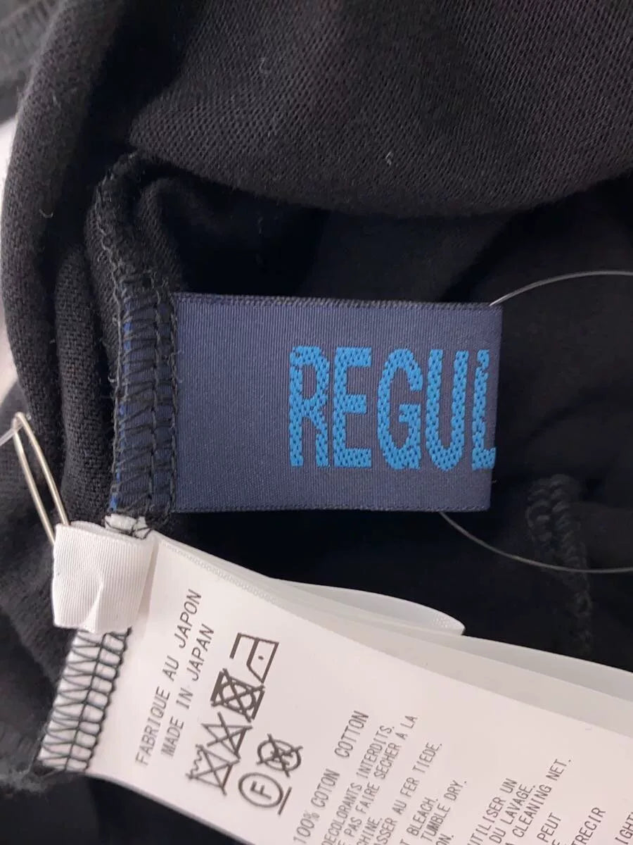 Black Long Sleeve T-Shirt with Unique Collar