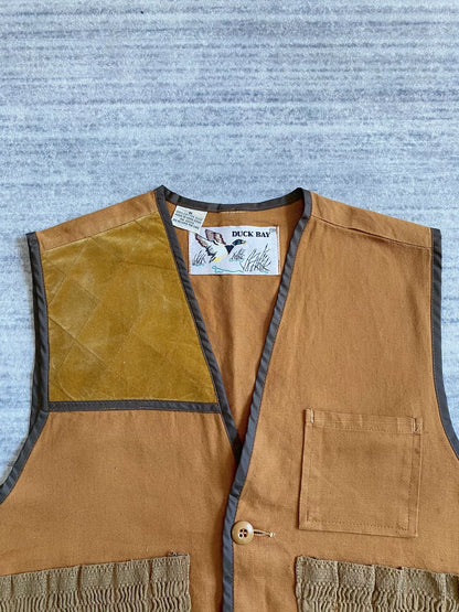 vintage duck bay hunting vest 60s