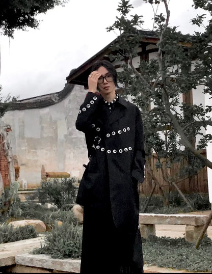 Yohji Yamamoto Asymmetrical Coat for Men