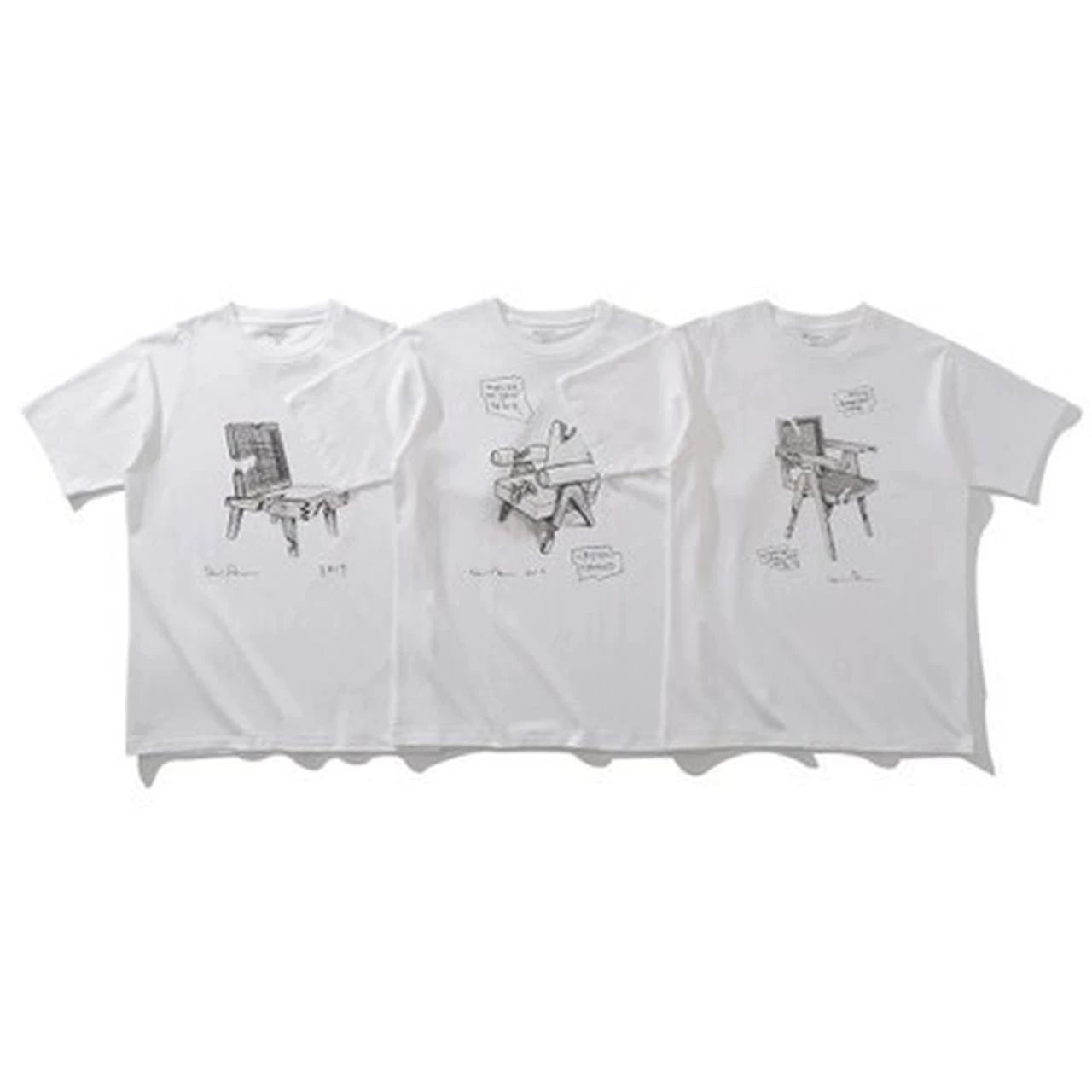 ready-made 3-pack tee x daniel arsham