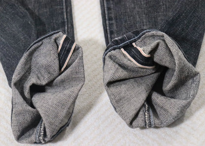 neighborhood washed narrow fit jeans