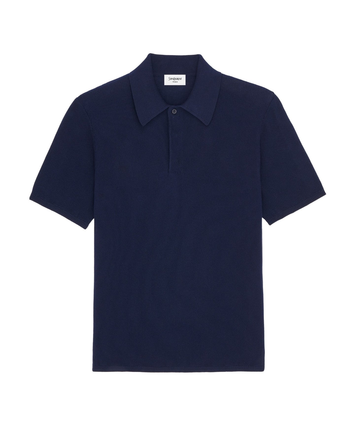 Saint Laurent Men's Cotton Short-Sleeve Polo