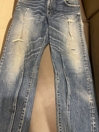 Visvim 22SS Journeyman Tacked DMGD-27 Pants