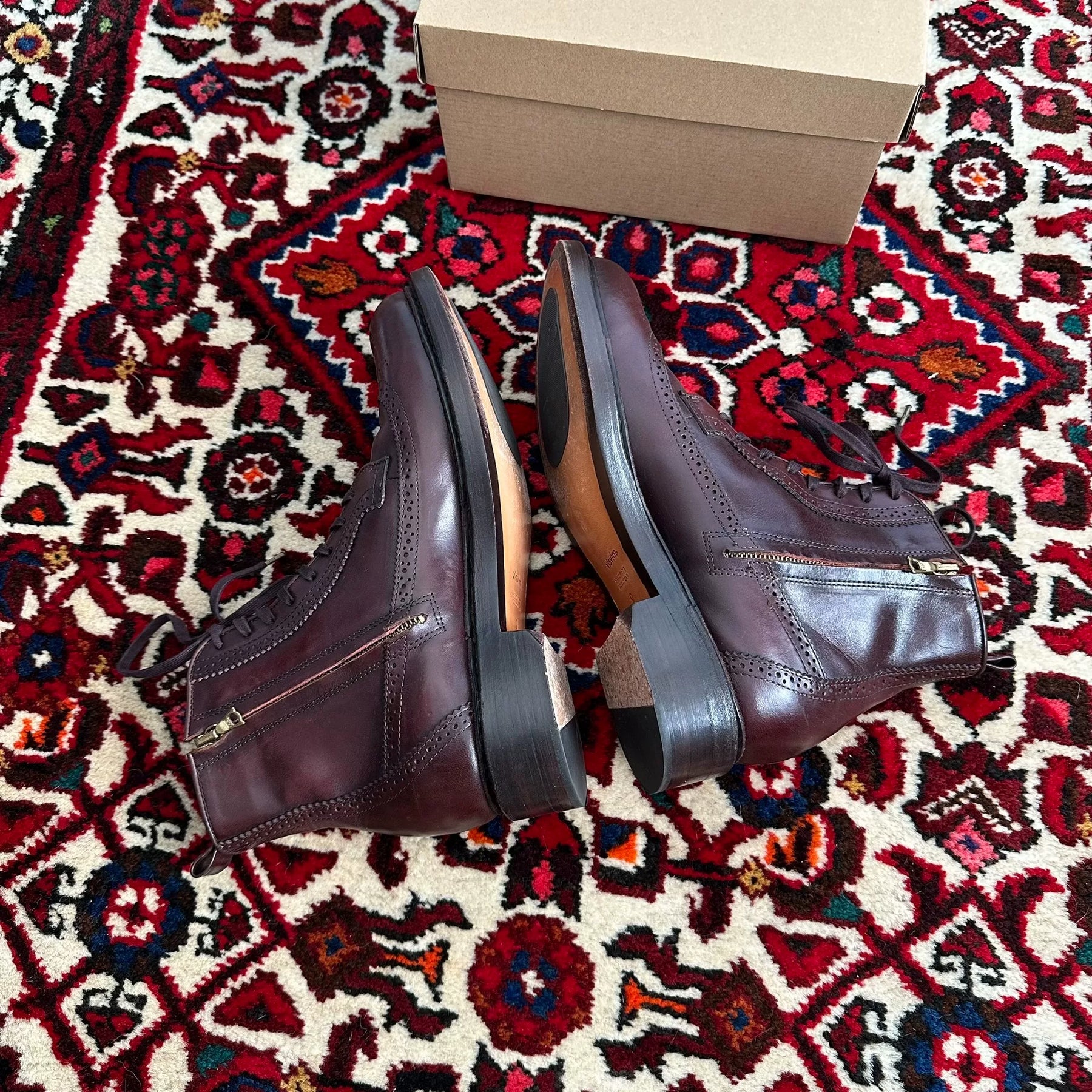 visvim 16AW Patrician Brogue Boots