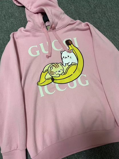 Gucci Bananya Cartoon Pullover Sweatshirt