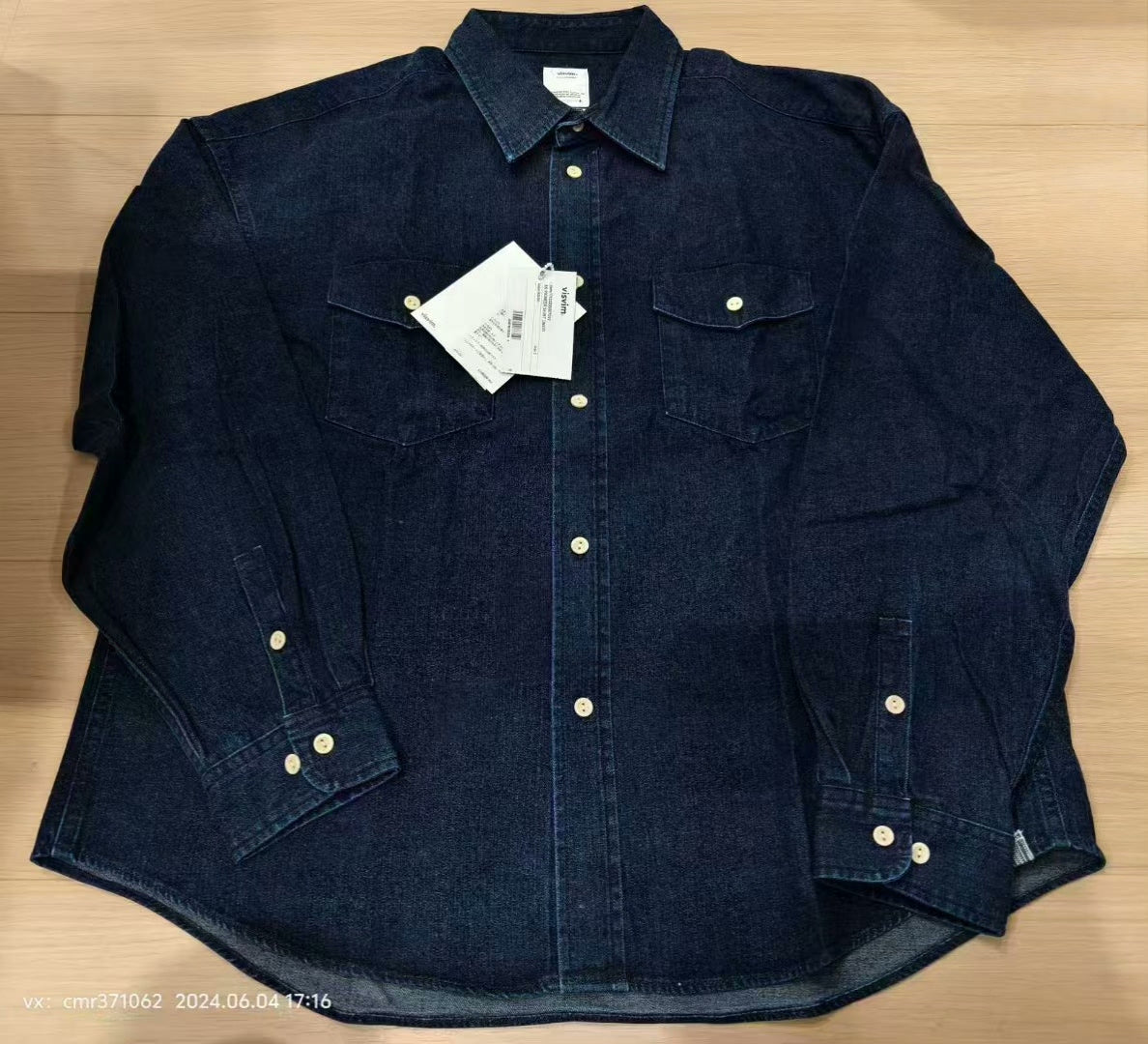 VISVIM SS PIONEER SHIRT DMGD