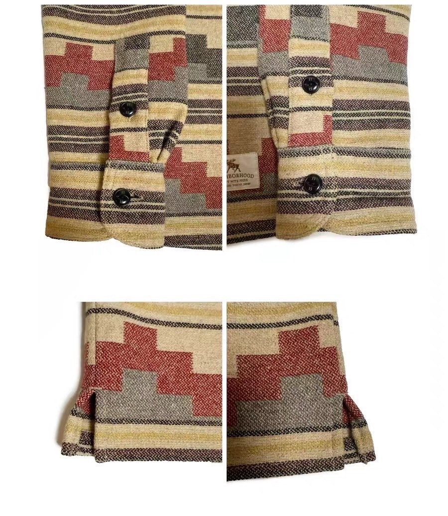 NEIGHBORHOOD Wool Rug Shirt Jacket