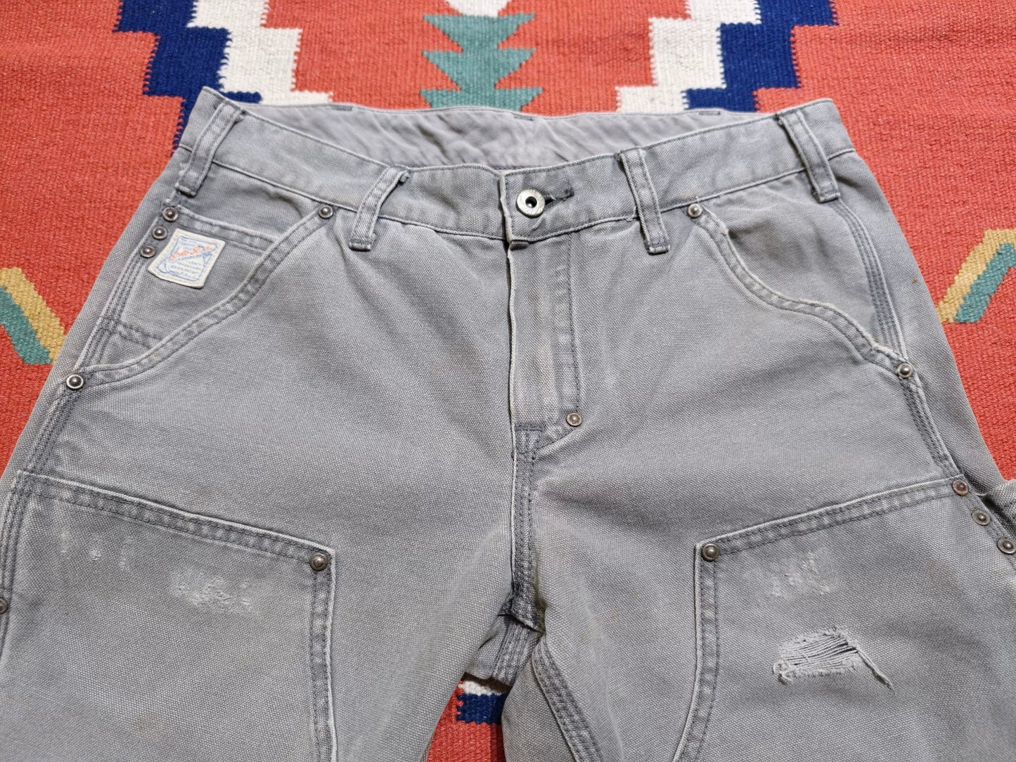Ralph Lauren Distressed Logger Pants
