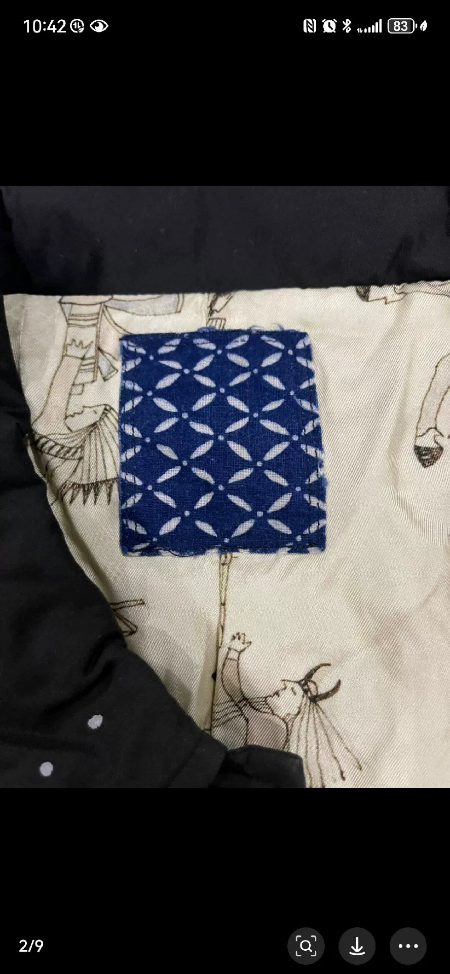 Visvim 20AW ICT Splatter Paint Coach Jacket