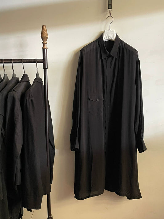 Yohji Yamamoto 16ss Tencel Robe Jacket