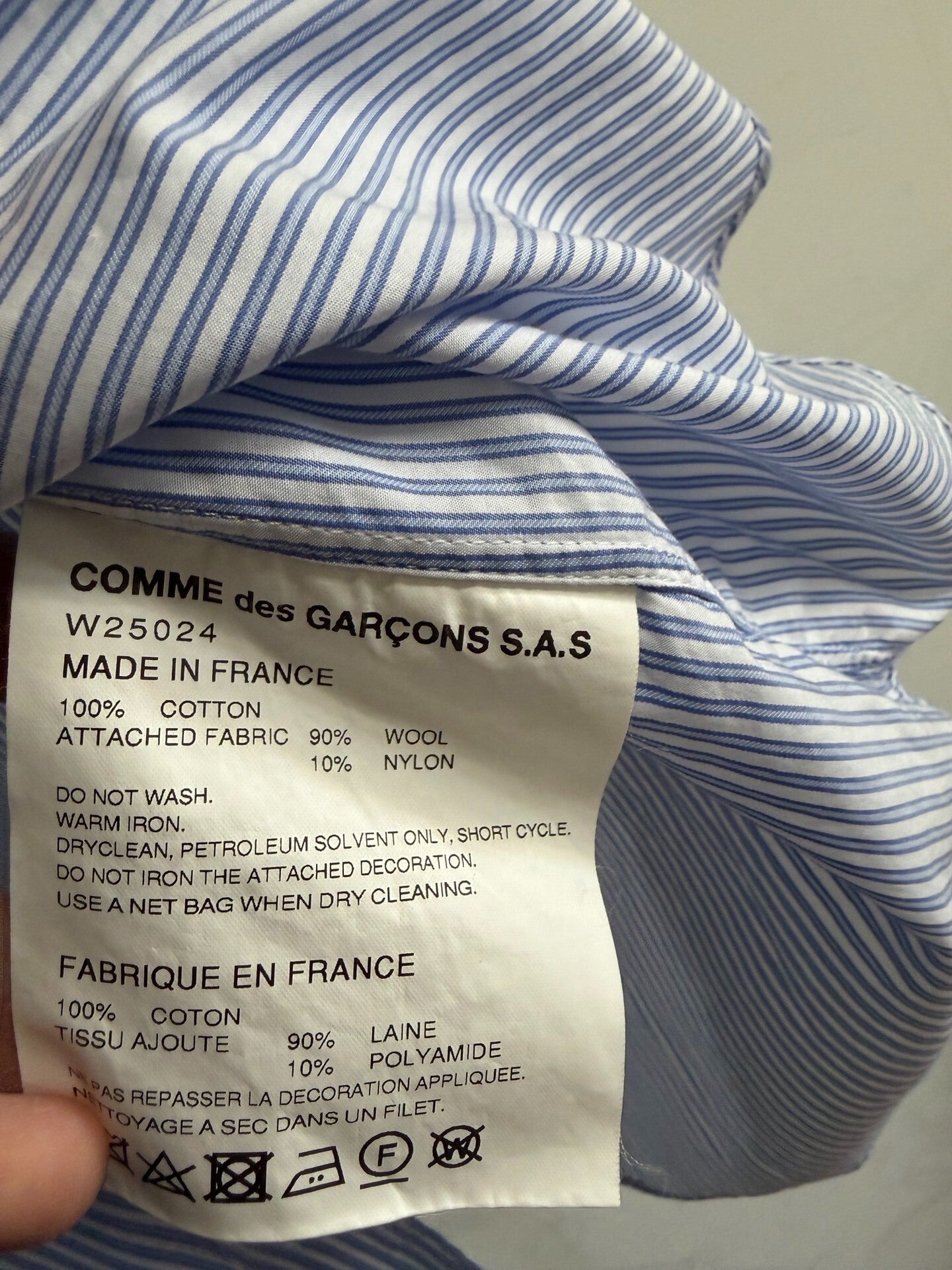 Comme des Garçons SHIRT Yuthanan