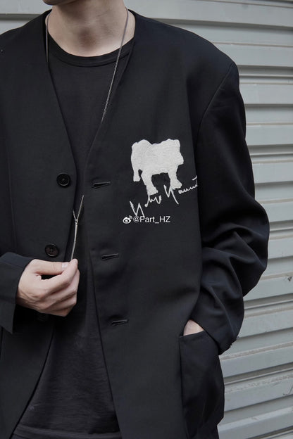 Yohji Yamamoto Pour Homme S/S 1990 Dog Jacket