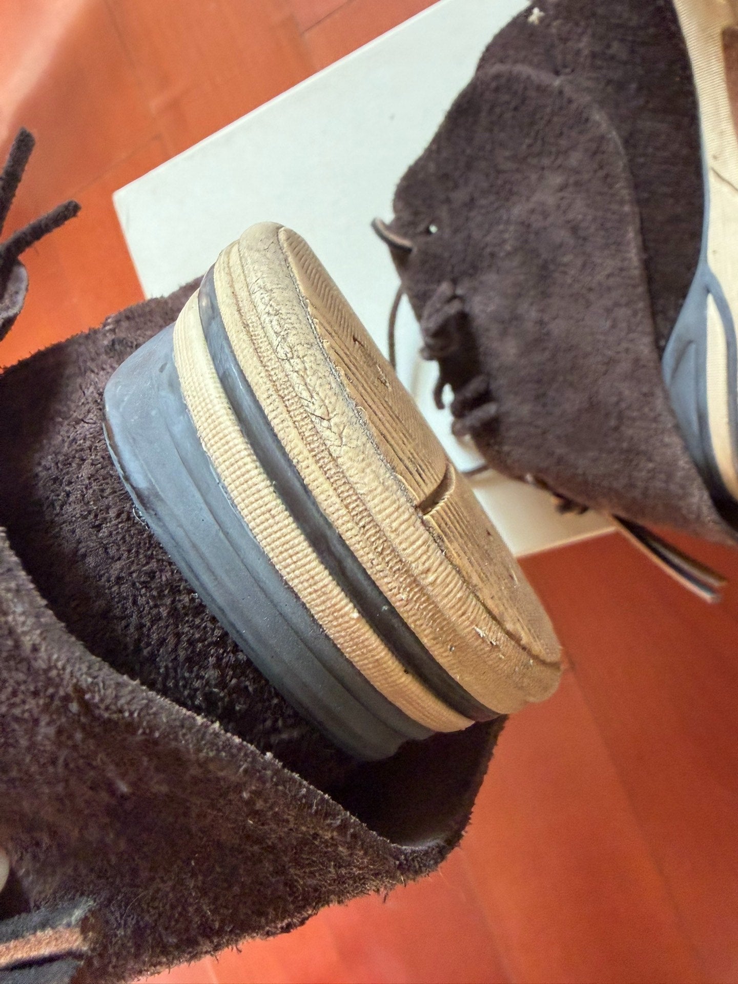 visvim fbt lgamo-folk dk.brown m10