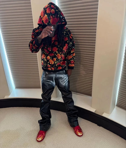 Louis Vuitton Floral Print Hoodie FW21