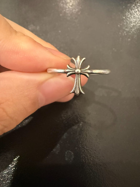 Chrome Hearts Long Cross Bubblegum Ring