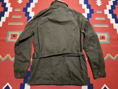 RRL Berkshire Camo Oilcloth Jacket