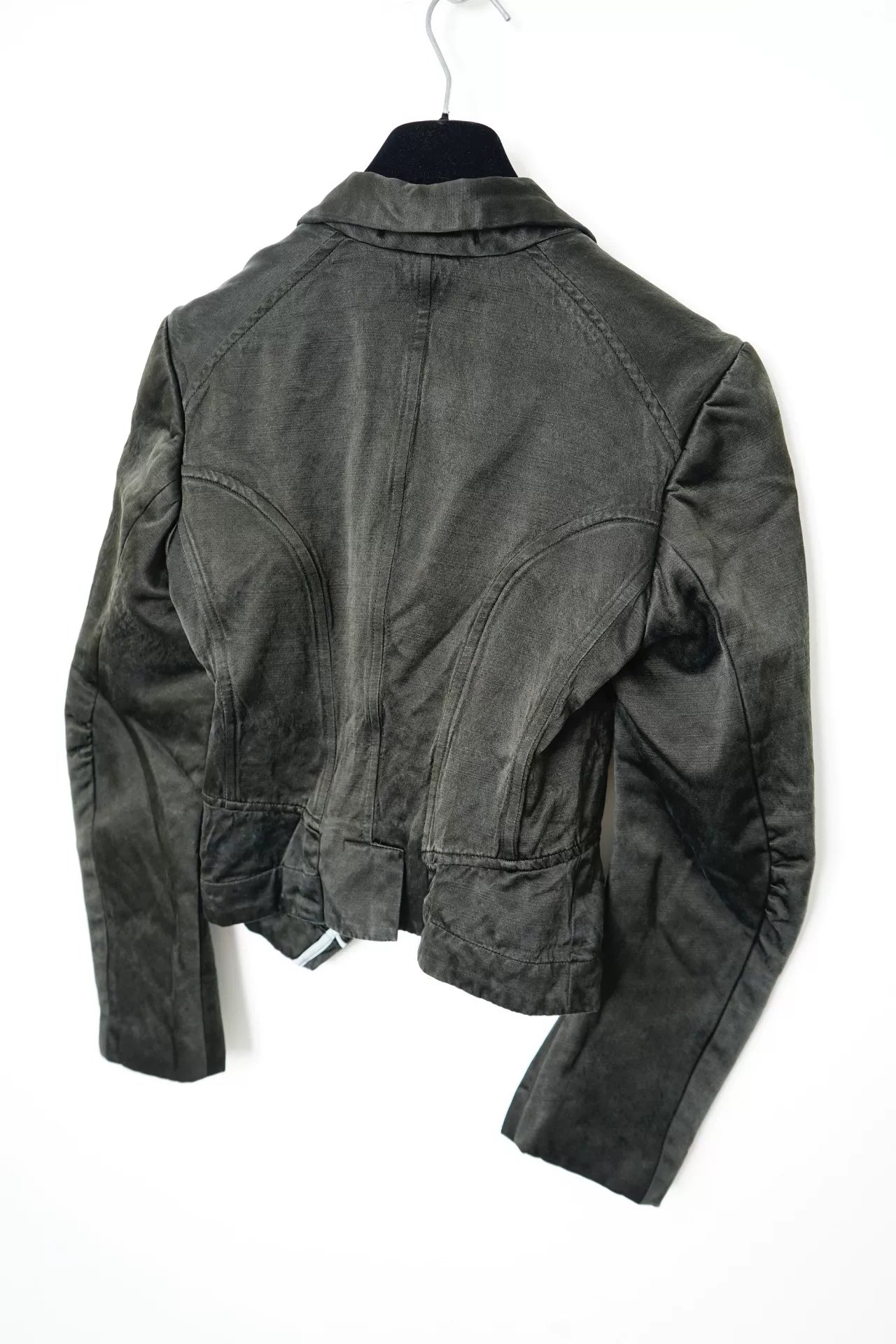 Comme des Garçons Silk Blend Structured Jacket
