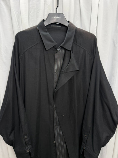 Yohji Yamamoto Pour Homme Double-Layer Coat