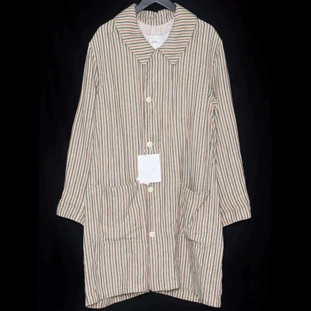 Visvim 20SS Grease Monkey Conoid Santome Linen Coat