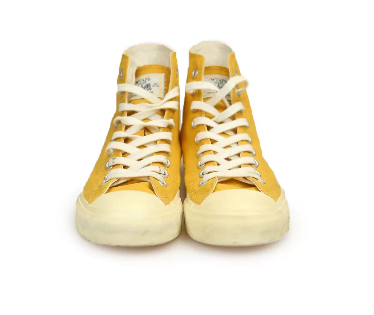 WTAPS 14SS Canvas High-Top Sneakers