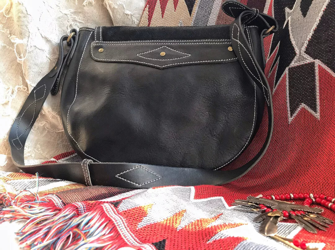 RRL Ralph Lauren Leather Messenger Bag