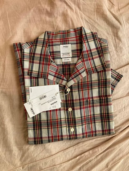 visvim Short-Sleeve Plaid Shirt