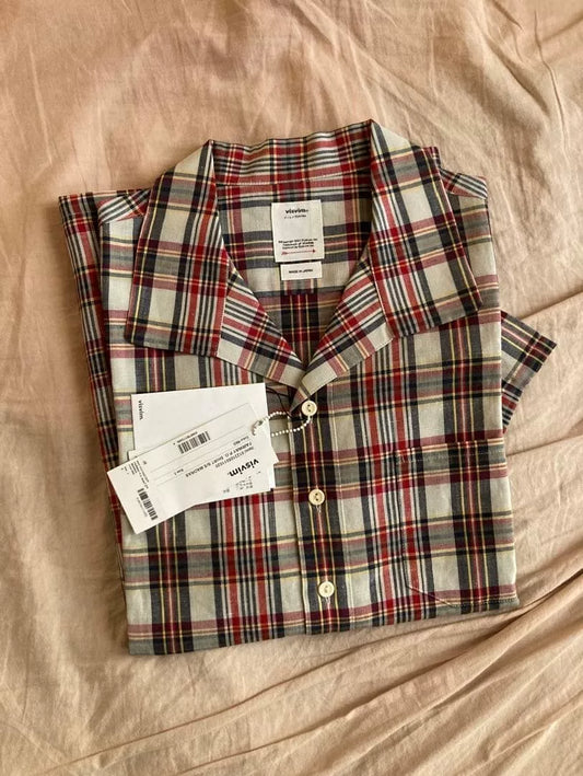 visvim Short-Sleeve Plaid Shirt