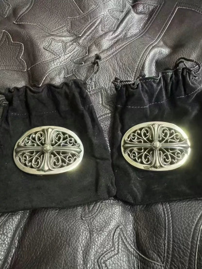 Chrome Hearts Oval Keeper Belt Buckle