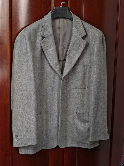 Zegna Wool Silk Casual Blazer