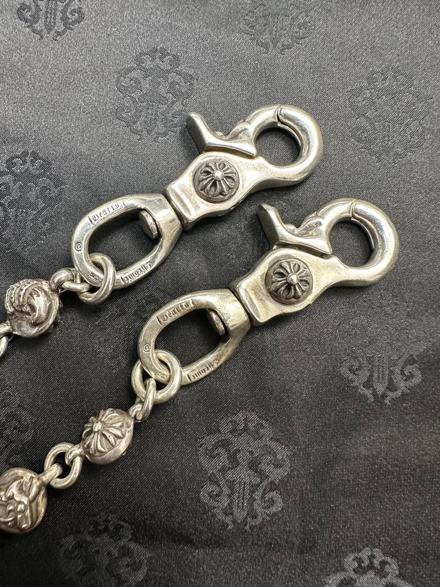 Chrome Hearts Double Lobster Clasp Pants Chain