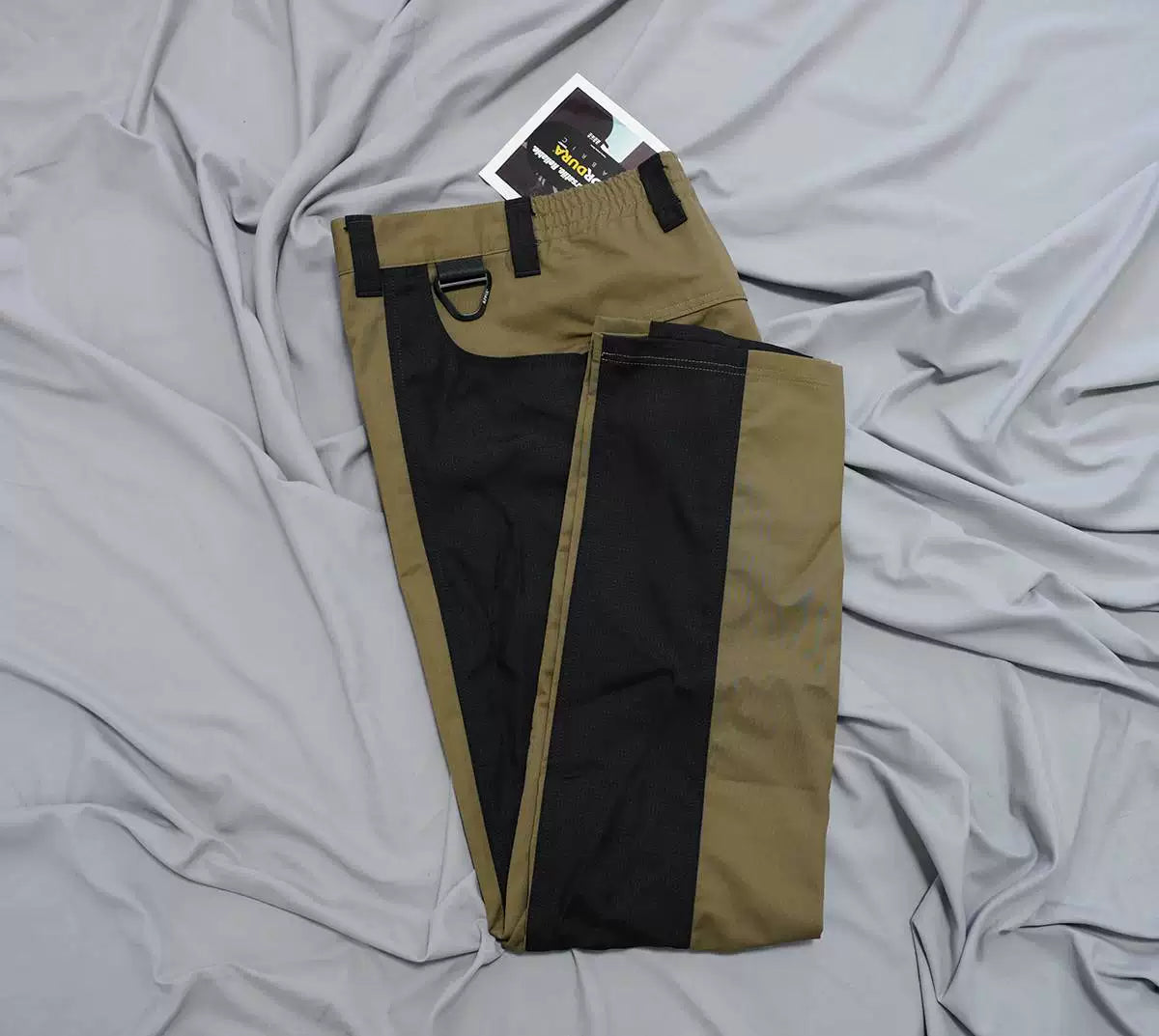 AFFIX Duo-Tone Work Pant in Tan