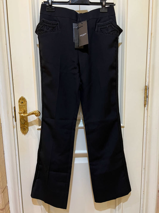 Saint Laurent SS19 Runway Flared Trousers