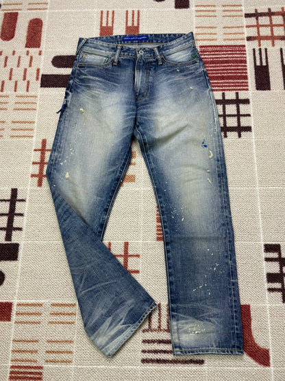 Vanquish & Fragment Distressed Denim Jeans