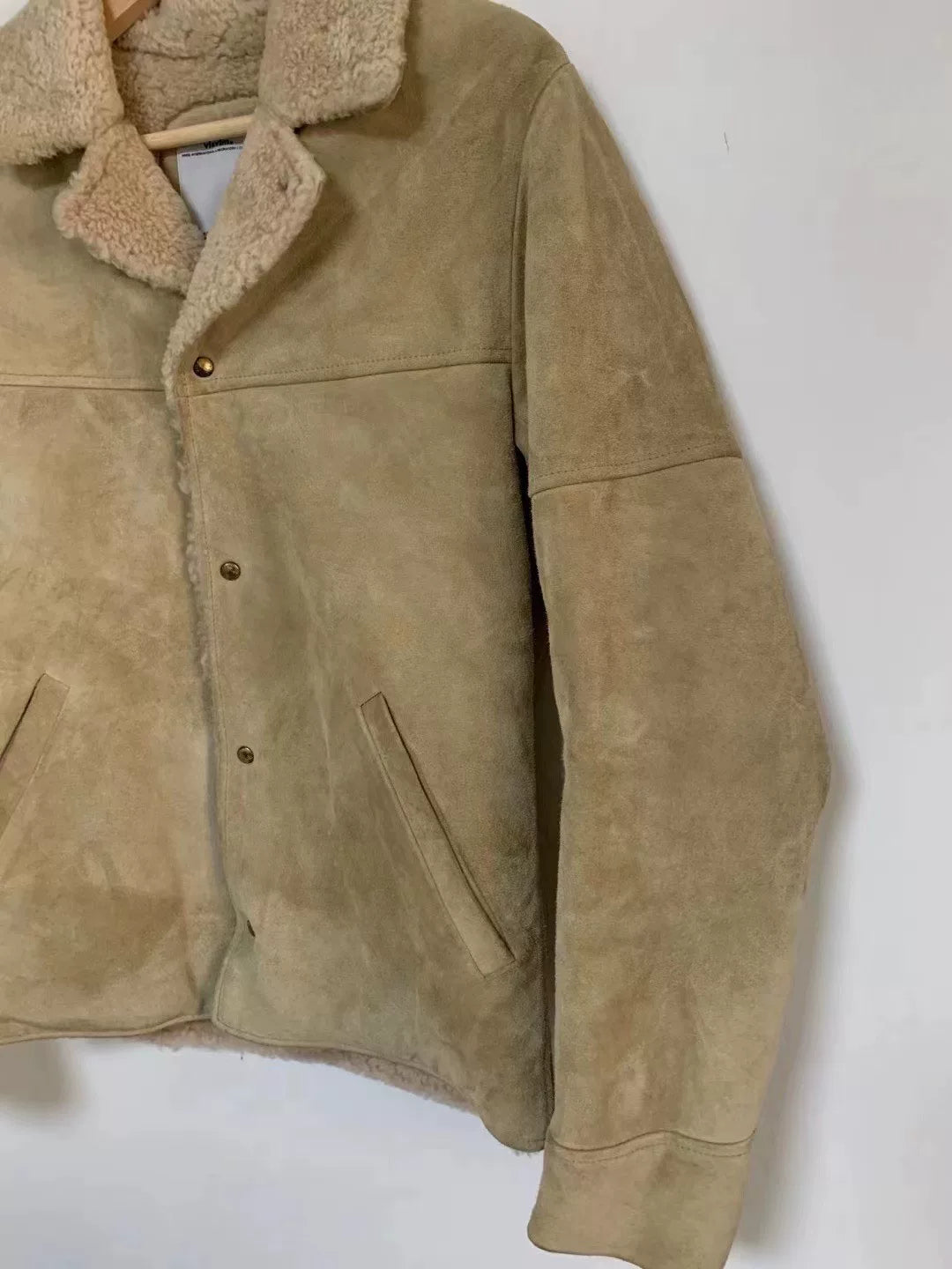 VISVIM 13AW BOLER JKT SUEDE/SHEEPSKIN