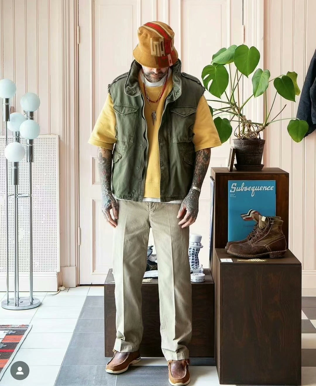 VISVIM 24SS FIELD CHINO PANTS DMGD