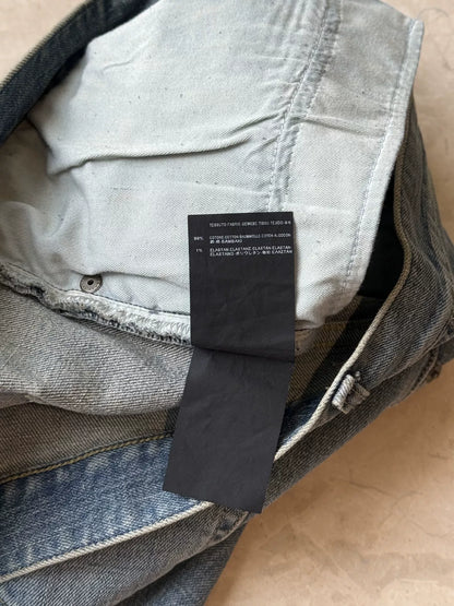 YSL/SLP Men's Washed Blue Jeans