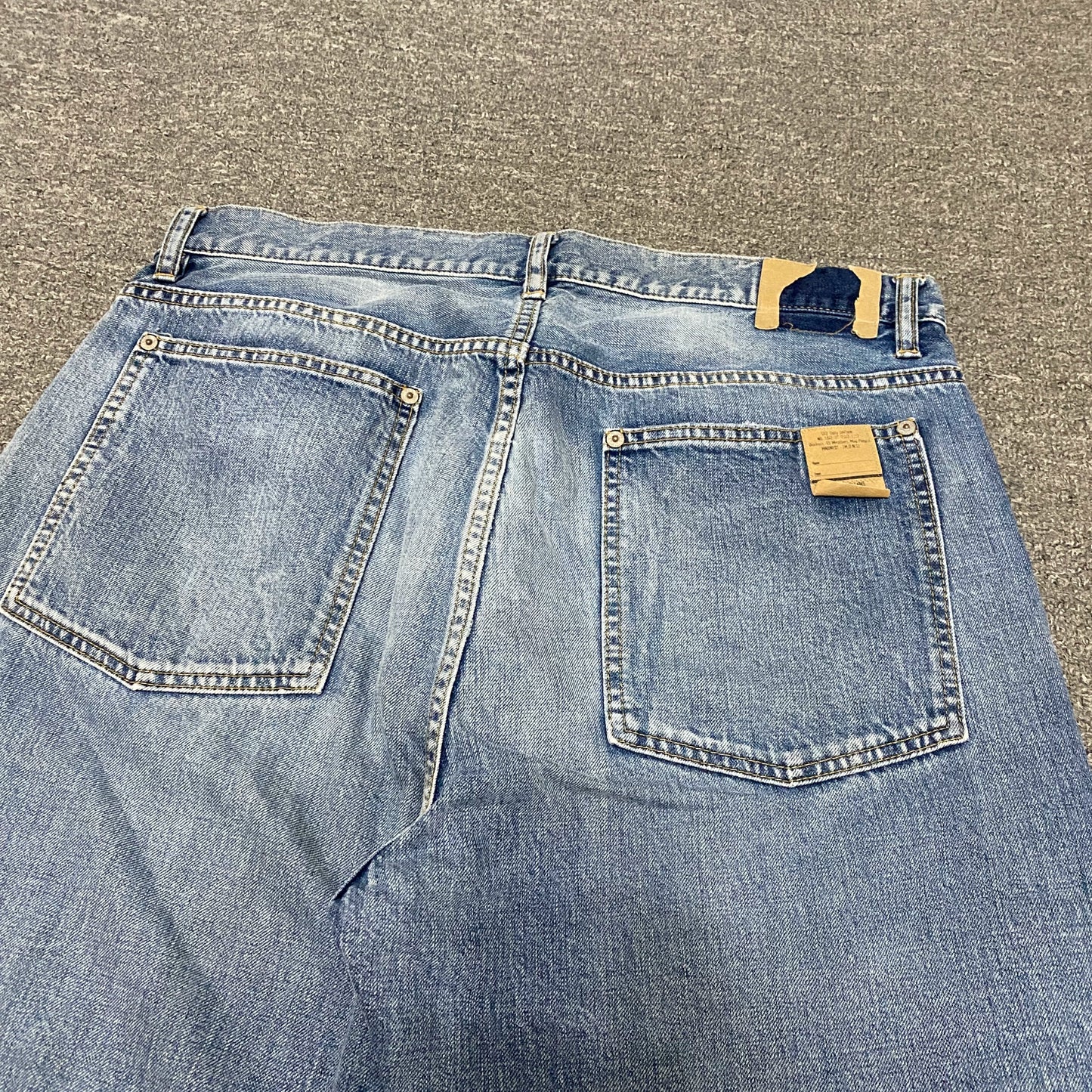 MADNESS 22SS Japan Double Knife-Cut Jeans