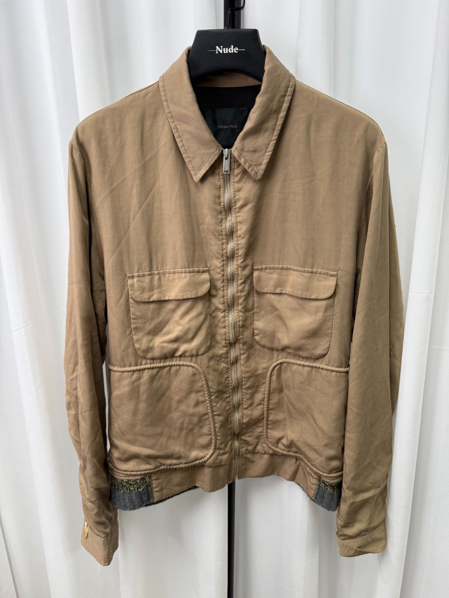 UNDERCOVER Fleece Tencel Pocket Jacket