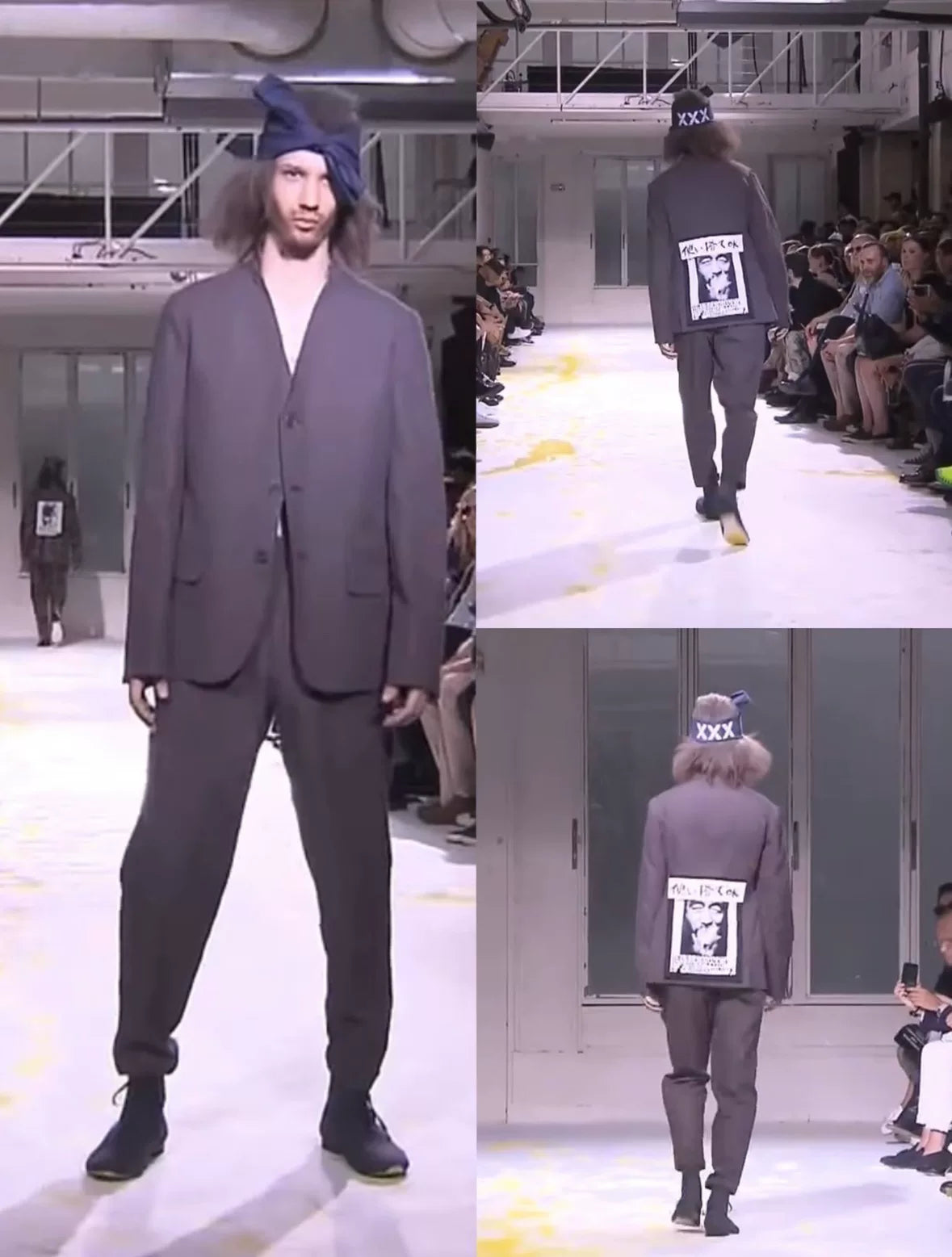 Yohji Yamamoto 15SS Missing Person Jacket