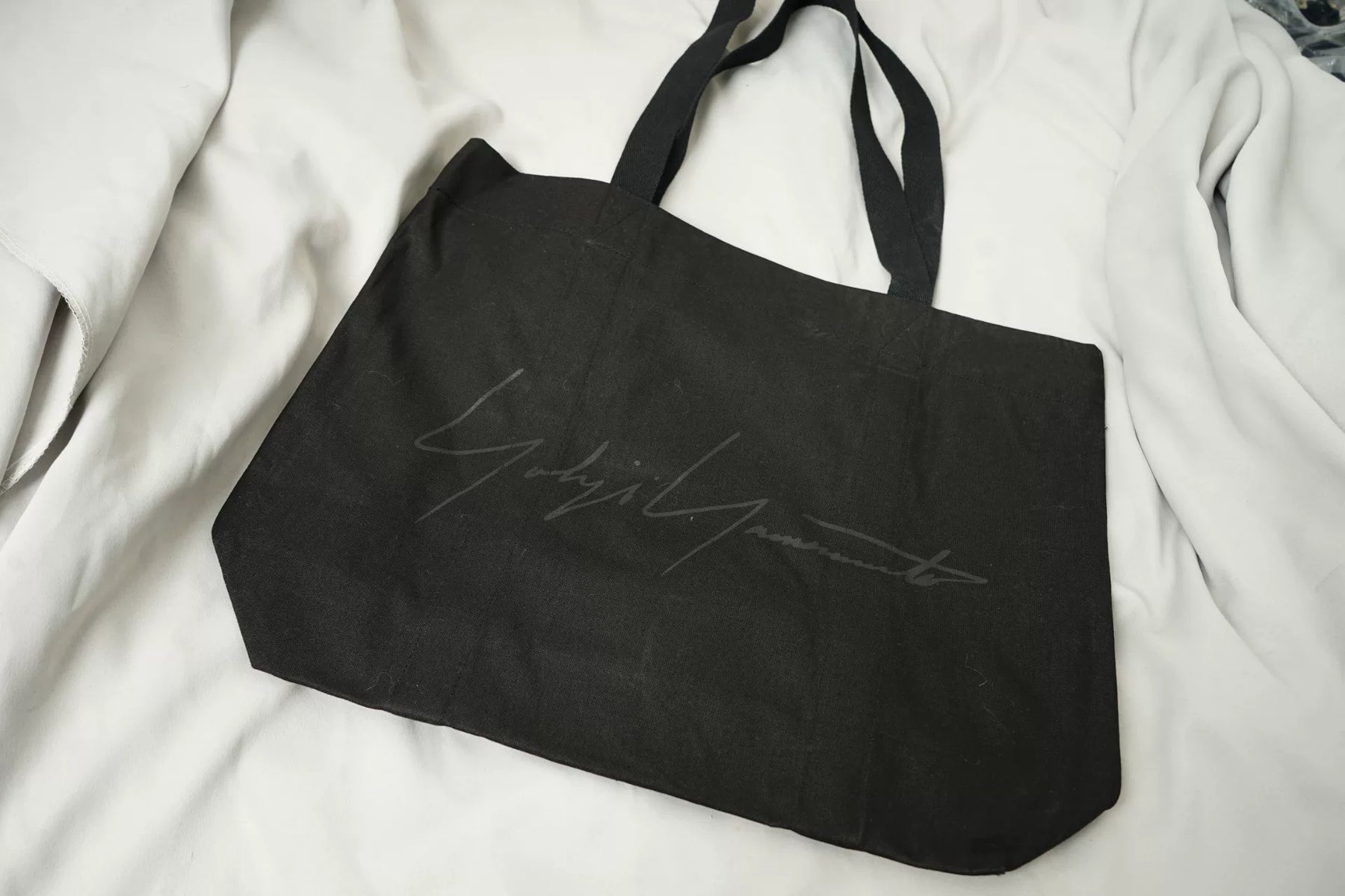Yohji Yamamoto Signature Tote Bag
