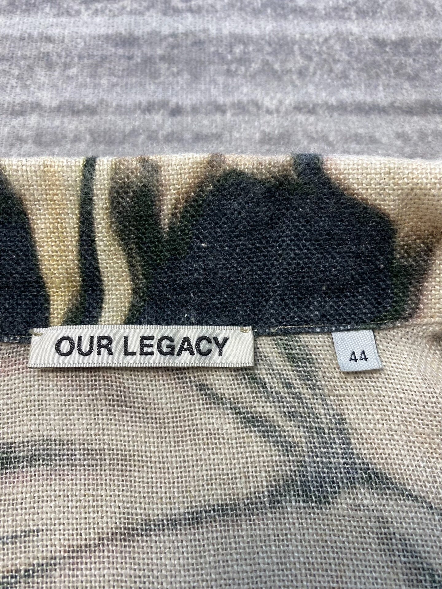 Our Legacy Short Sleeve Floral Box Shirt