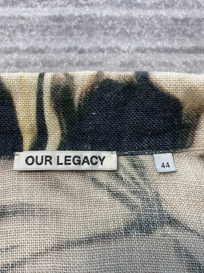 Our Legacy Short Sleeve Floral Box Shirt